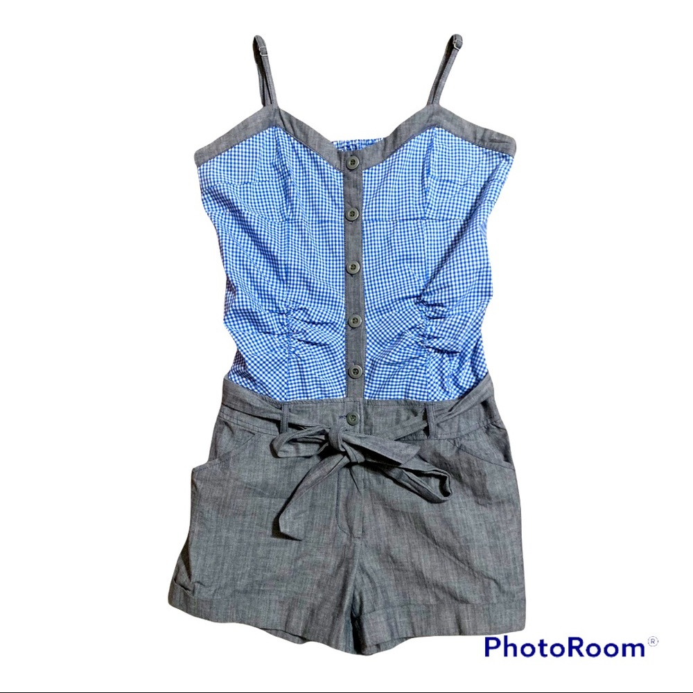 Ash & Emee Gingham Romper